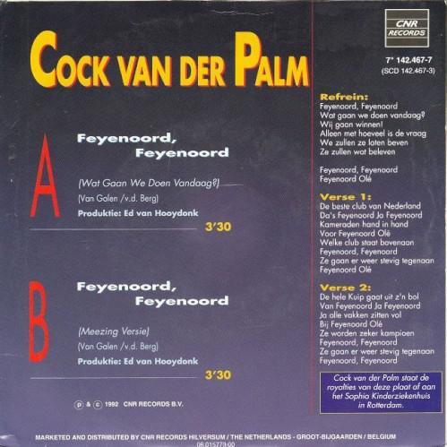 Cock Van Der Palm